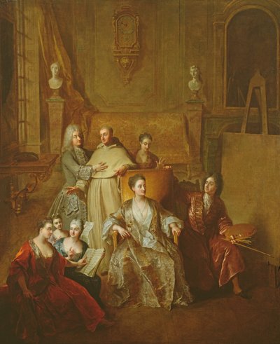 The Artist and His Family by Jean François de Troy